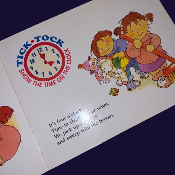 Judy Mini Wood Clocks & 2000 Golden Book Series: Time to Tell Time Book - Picture 7 of 7